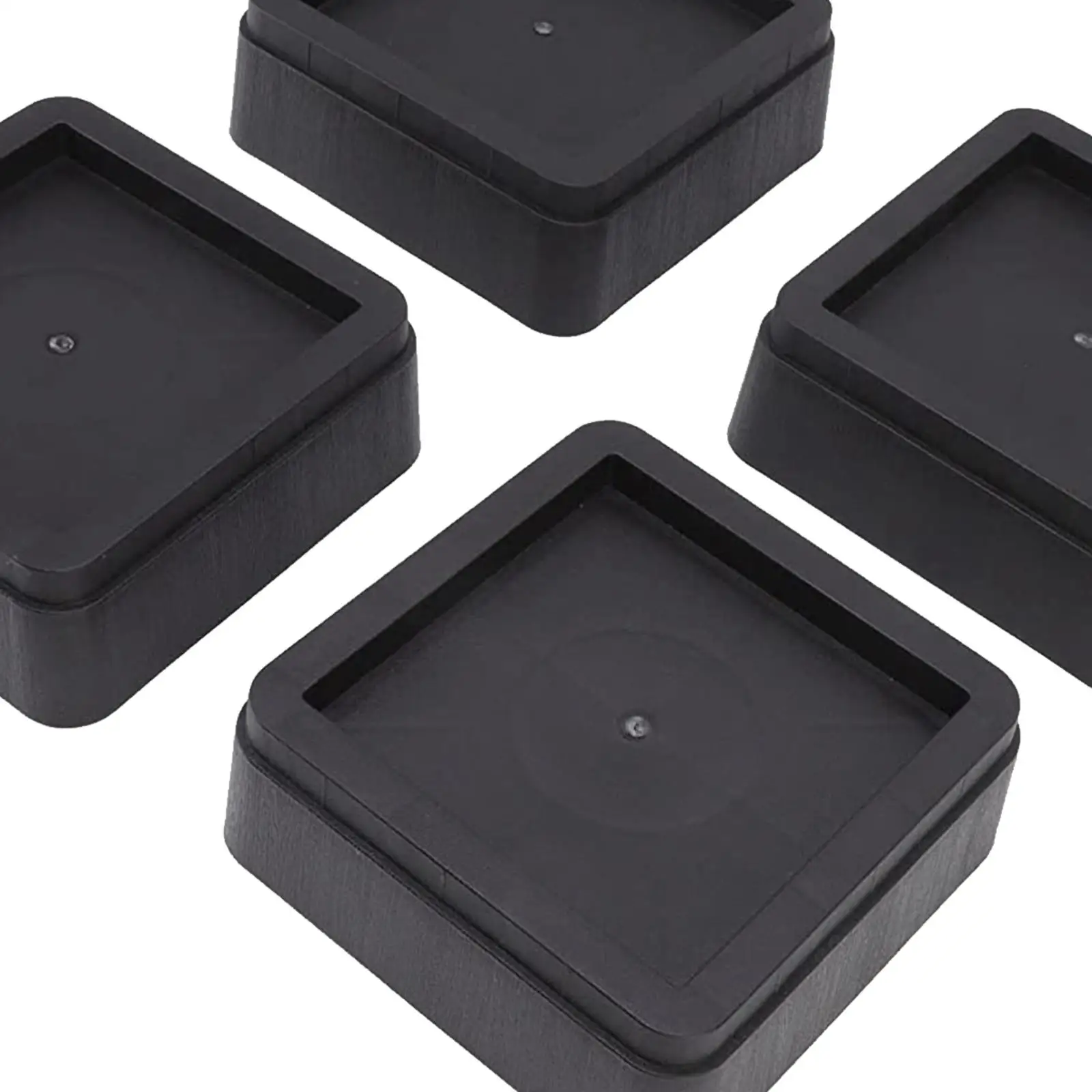 4x-Bed-Risers-Supports-up-to-6000-lbs-Sofas-2-inch-Durable-Square-Bed ...