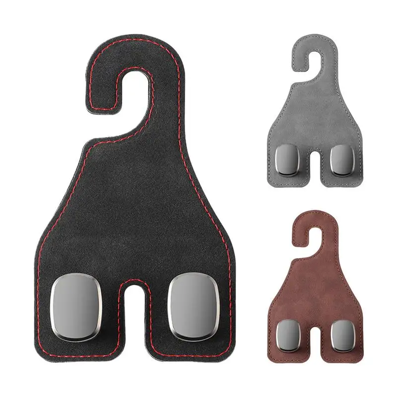 

Car Headrest Hooks Alloy Automotive Back Seat Organizer Hanger Storage Holder Interior Purse Phone Bracket For Cars Accessories