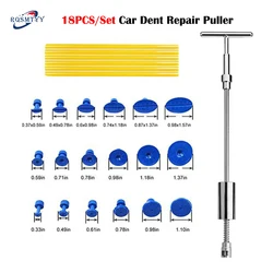 Extracteur de débosselage de carrosserie de voiture, feuille de joint en plastique métallique, Kit de réparation universel d'affaissement de fosse à grêle, outils d'entretien automobile 50cm 