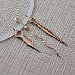 Silver and Gold Watch Hands - Premium Accessory Set (Rose gold)