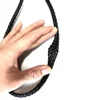 12 strands braided black pure Kevlar braided rope hollow rope eye loop rope 5