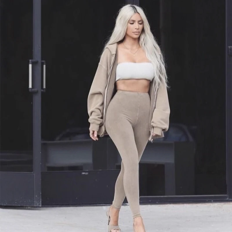 

Худи KANYE YE SEASON6, однотонное плюшевое мужское и женское Спортивное худи на молнии