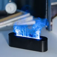 Portable Color Flame Aroma Diffuser USB flame humidifier Fire Humidifier Diffuser 150ml Home essential oils diffuser 7 Colors 1