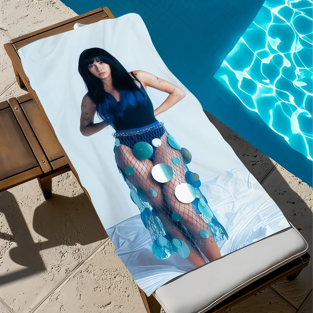 Singer a-Aitana Ocana Cuarto azul Towel soft Beach Towels Trip swim Pool bathing Towel Gym Spa home Decor Gift Holiday Vacation