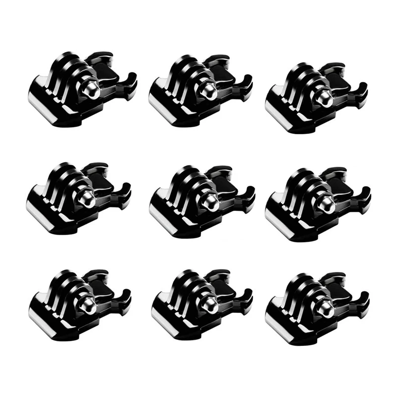 Confezione Da 9 Clip Con Fibbia Supporto Base Per Gopro Hero 11 10 9 8 7 6 5 4 Campark Dji Osmo Akaso Xiaomi Sjcam Action Camera Accessori