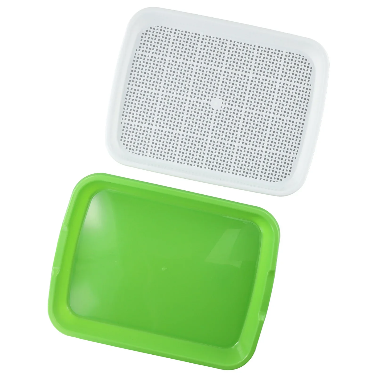 Microgreens Sprouting Tray Double Layer Hydroponics/Sprouting Tray For Sprouts Nursery Pots Germination Garden Tools