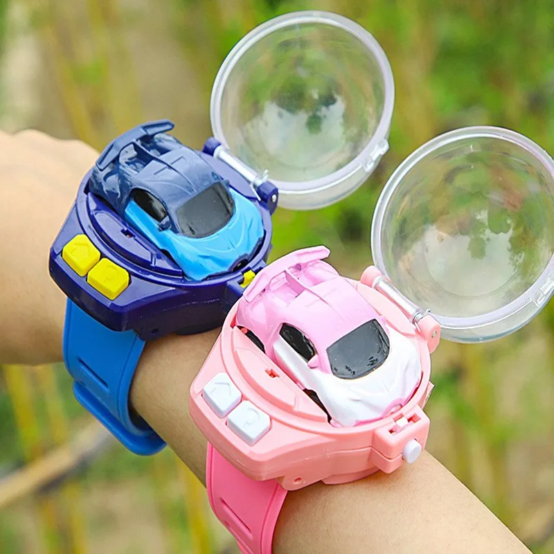 New explosive children's watch remote control car electric mini alloy