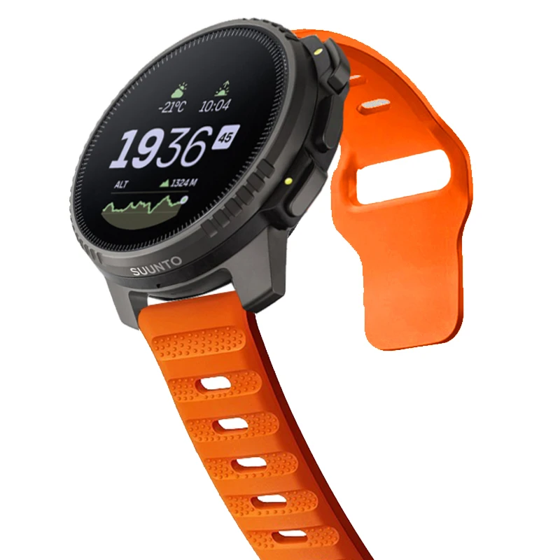 Premium Silicone Sport Watch Strap - 22mm Replacement Band
