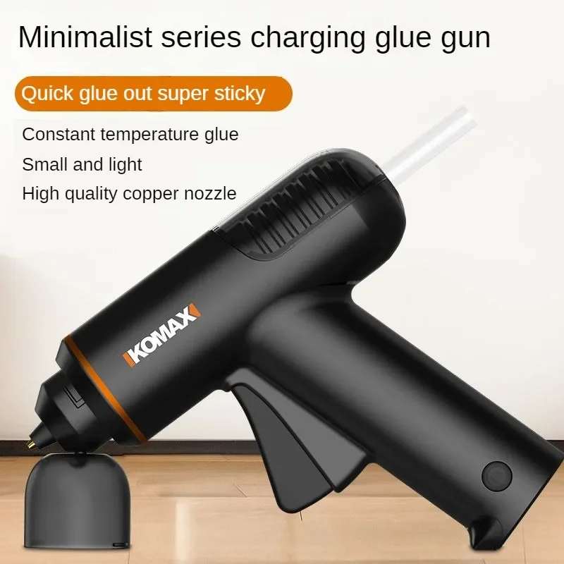 3.7V Glue Gun Mini Hot Melt Glue Gun Electric Heat Temperature Repair Tool Set With Transparent Stick 7mm Power Tool