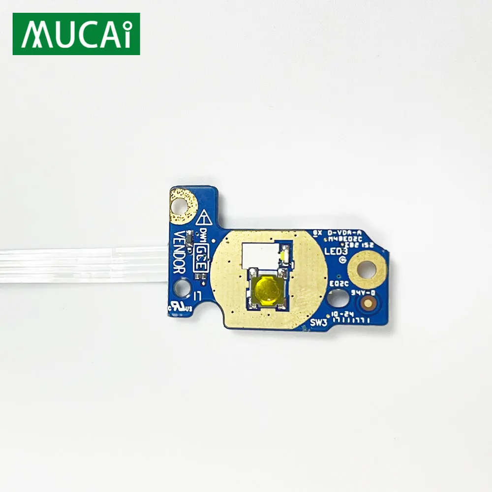 Dell Inspiron 15 7000 7567 7566 Power Button Board Cable 0P65F WDRC4 LS-D994P laptop Repairing Accessories