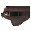 Tactical PU Leather Holster for Concealed Carry Airsoft IWB Gun Holsters for Glock 17 19 43/ Sig P365/ PX4 M9 9mm for Hunting 5