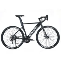 14 Speed Aluminum Alloy Frame Road Bicycle 700C Road Racing Bike for Adults