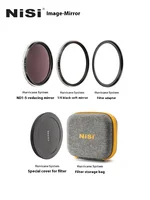 NiSi Hurricane Quick Release System 3-in-1 6-in-1 Attachable Circular Lens Kit Adjustable Scrim ND1-9 Variable ND Filter Black S 1