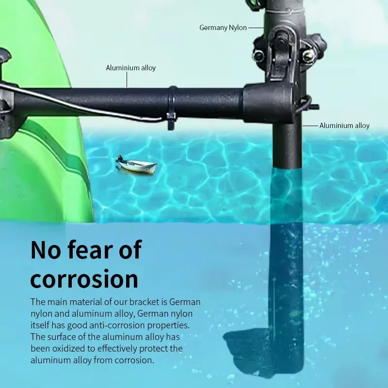 Support Pour Sondeur De Pêche - Rotation 360°, Fixation à Vis, En Nylon Et Acier, Base Incluse