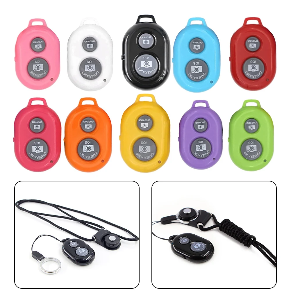 

Bluetooth-compatible Camera Shutter Remote Wireless Remote Control Button For Ios System Shutter Remote Control Selfie