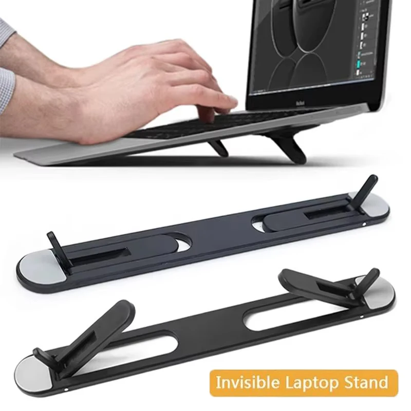 휴대용 노트북 스탠드 접이식 지원 노트북 스탠드 컴퓨터 노트북 홀더 Macbook 노트북 액세서리 용 냉각 브래킷 라이저