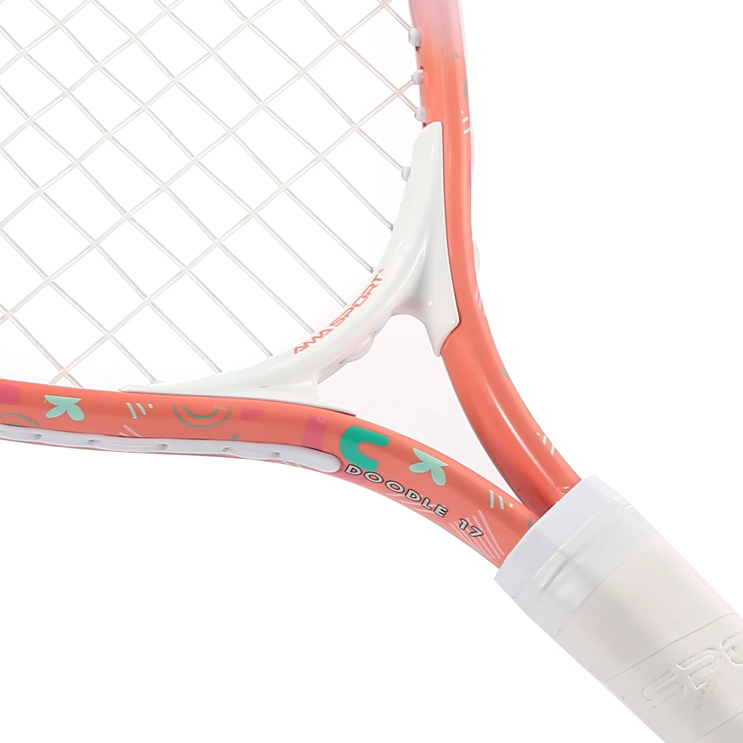 AMASPORT Premium Kids Tennis Racket 17-25'' Lightweight & Durable for Aged 2-12 Beginners Tennis Rackets tennis racket