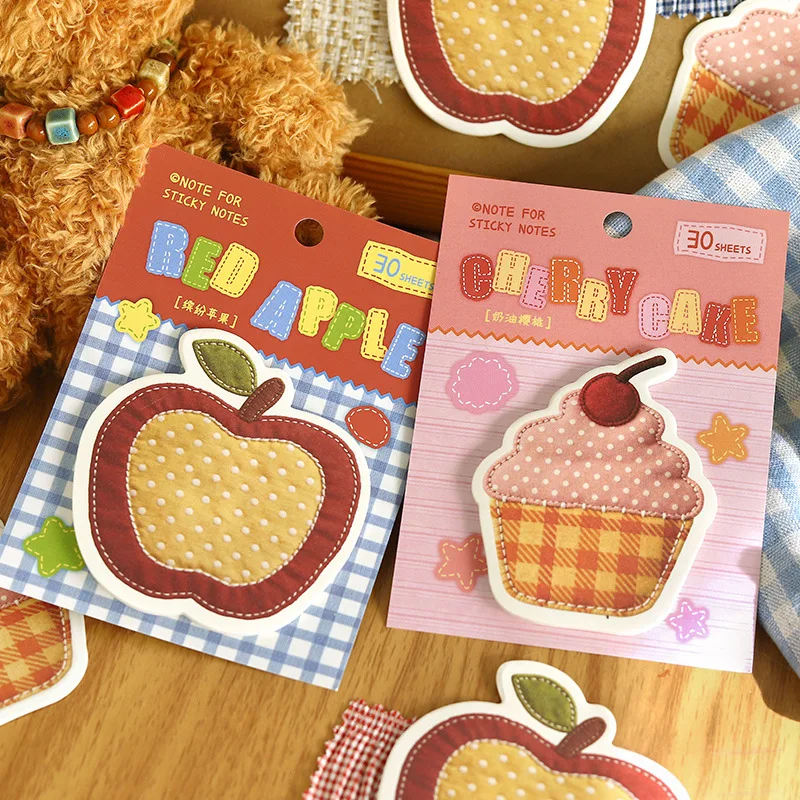 30-Piece Creative Painting Series Sticky Notes Set for School and Office Supplies
