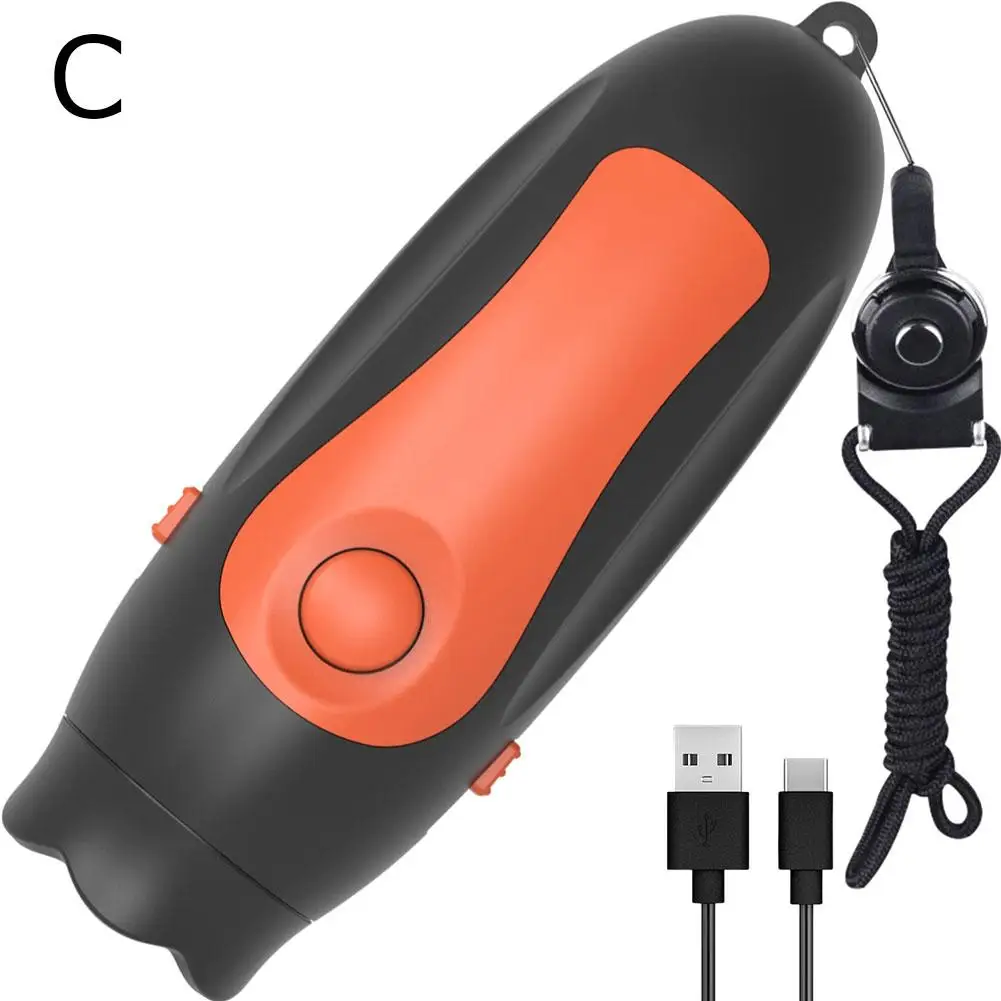 Electronic Whistle With USB Charging Emergency Whistle For Referee Teacher For Outdoor Sport Game Camping H4T3
