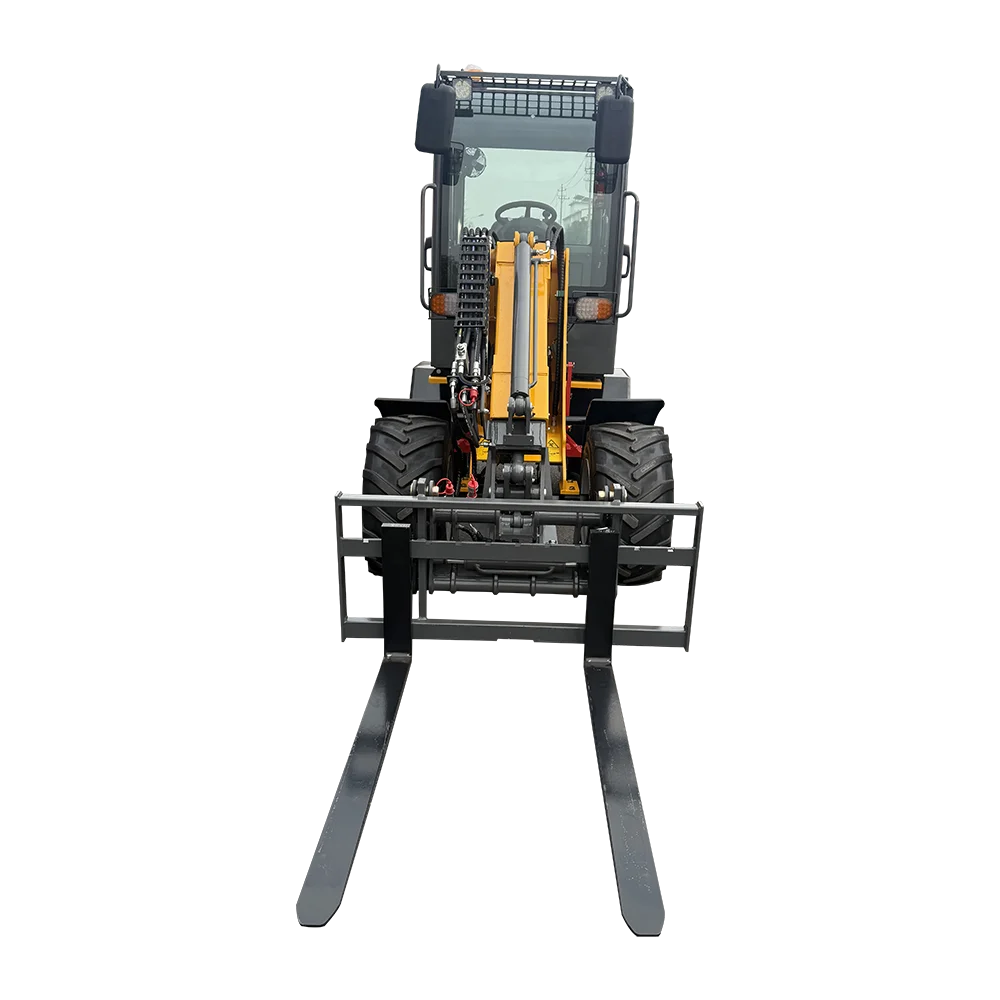 Teleskoparm-Mikro-Radlader 1 Tonne 1,5 Tonnen 1,8 Tonnen 2 Tonnen 2,5 Tonnen Radlader zu verkaufen