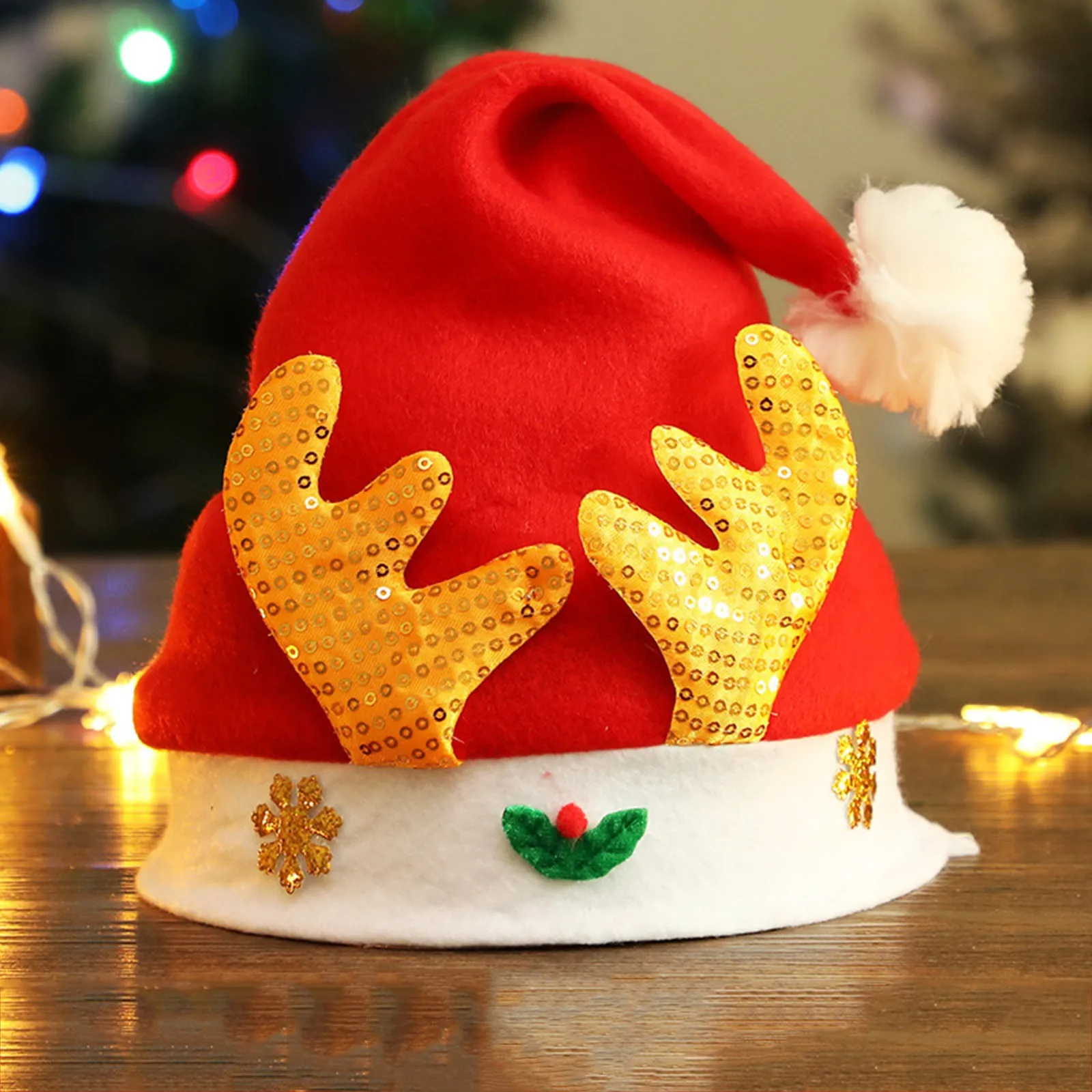 

Soft Santa Hat Xmas Hat Christmas Hats Santa Cap For Christmas Party Christmas Cartoon Animal Party Dress Holiday Gifts Plush