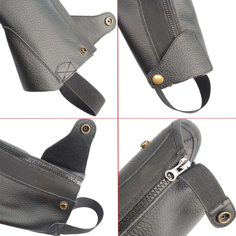 Equestrian Supplies Horse Riding Chaps Boots Cover Adult Children Microfiber Leggings Riding Harness Rider Knight Equipments 5