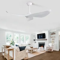 38/52 Inch Ceiling Fan Living Room Restaurant Americans Modern  Office Without Light DC Remote control Electric Fan 110V 220V 1