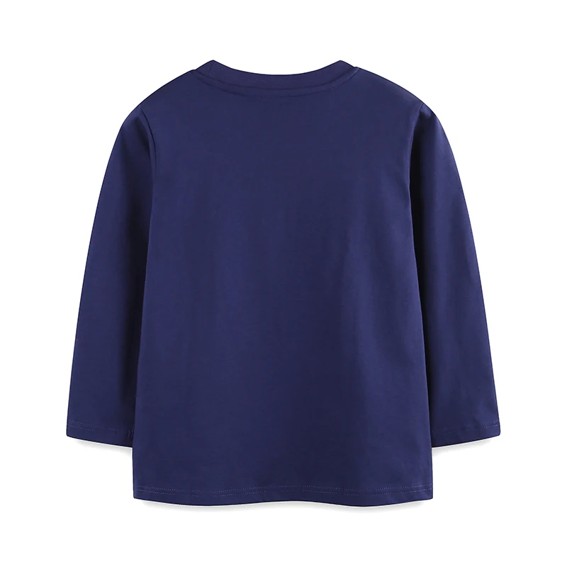 Children's Clothing 2025 Autumn Luminous Christmas Tree Deer Long Sleeves T-shirt Cotton Tops Boys Kids Clothes