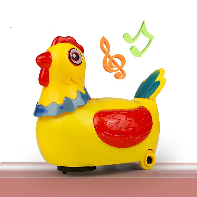 Children Music Electric Hen Laying Eggs Walking Toy Interactive Educational Toy Parent Child Interactive Toy Childrens Toys