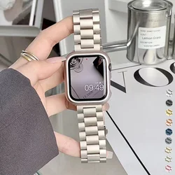 Stainless Steel Bracelet For Apple Watch Ultra 2 49mm 9 8 7 41mm 45mm Strap For iWatch 6 3 4 5 se 40mm 38mm 42mm 44mm WatchBand
