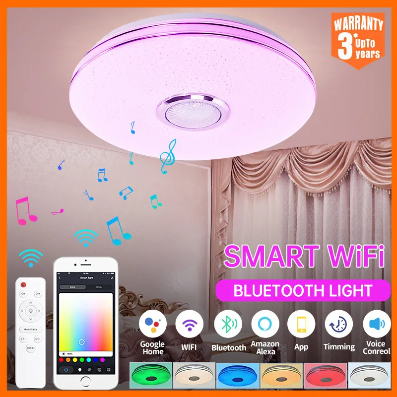 Xiaomi-Smart-WiFi-Modern-RGB-LED-Ceiling-Light-with-Remote-APP-Control ...