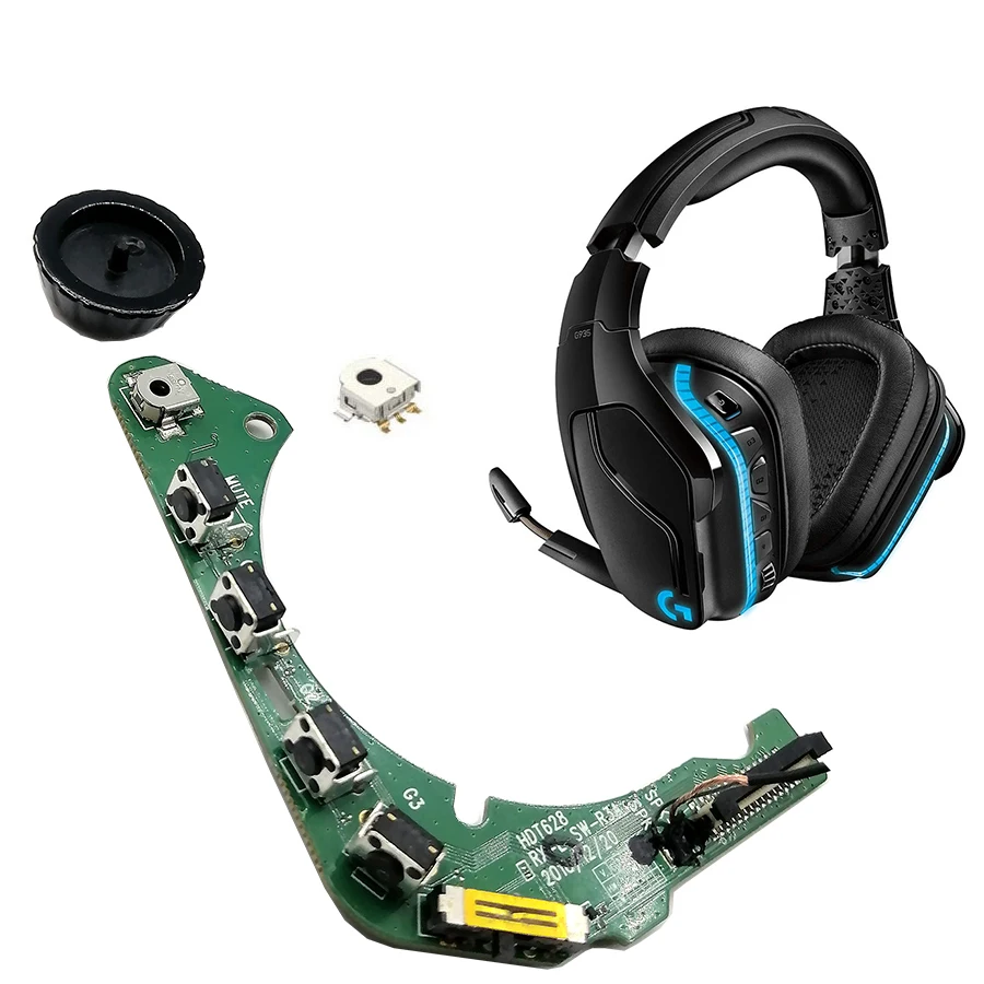 Auscultadores Pcb de Logitech G933 G935 G633 G635 Artemis Spectrum Auscultadores sem Fio Substituição Driver Speaker - Image 3