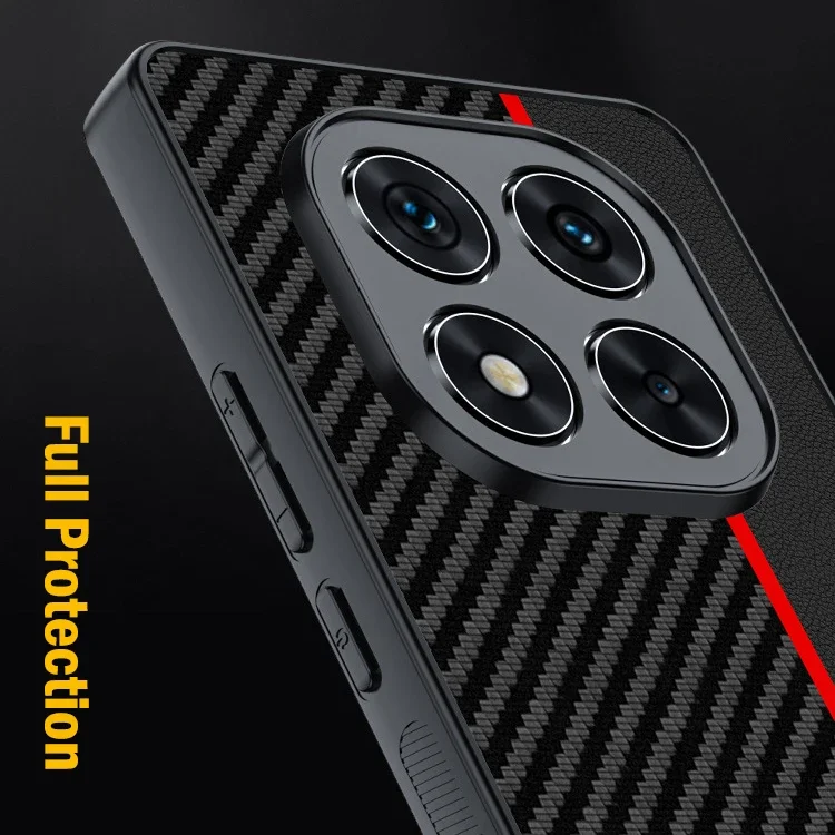 Carbon Fiber Texture Leather Protective Case