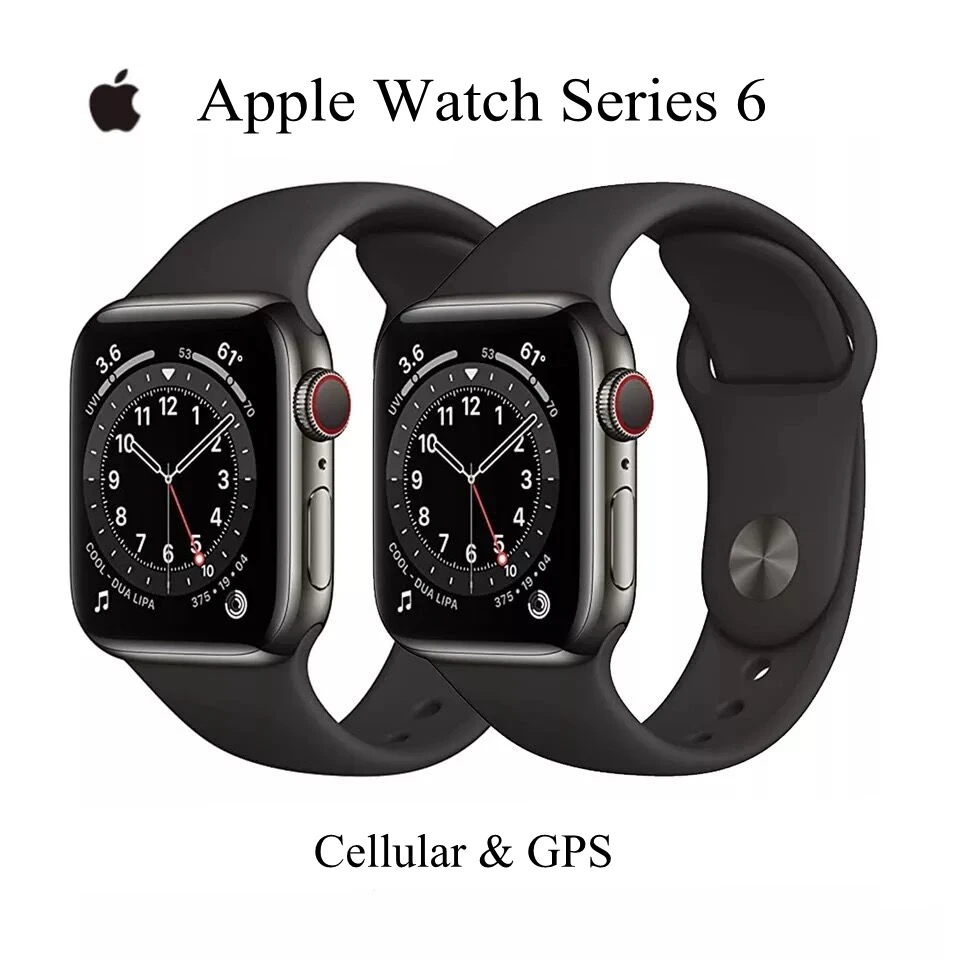 Original Apple Watch Series 6 Cellular 40MM/44MM Aluminum Case Sport Band  Smart watch