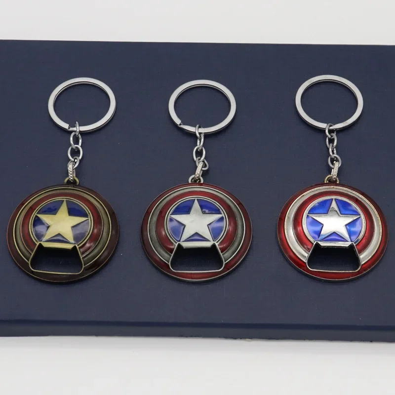 Portable Beer Opener Keychain Funny Design Key Ring Decorations Small Bottle Openers Tools Cartoon Bar Party Favors Guests bottle opener