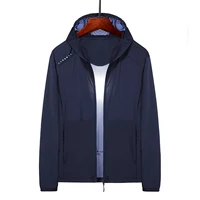 Plus Size 8xl Summer Zip Pockets Uv Sun Protection Skin Coats Men Breathable Nylon Ultra-light Windbreaker Hooded Casual Jackets 2
