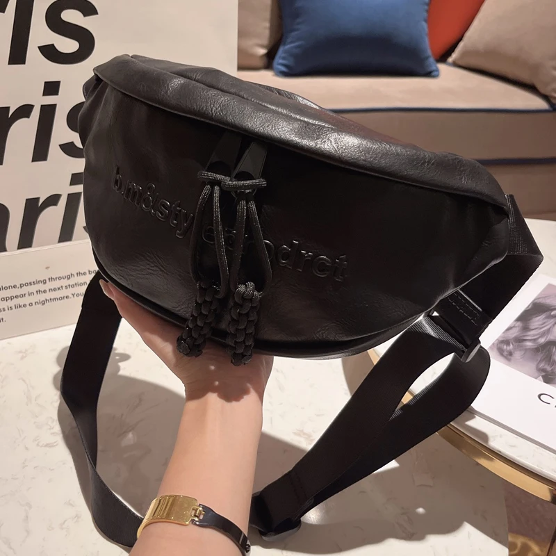 

Waist Chest Hobos Bags For Women Luxury Designer Handbags And Purse 2023 New In Fashion Letter Acrylic Chain Shoulder Crossbody