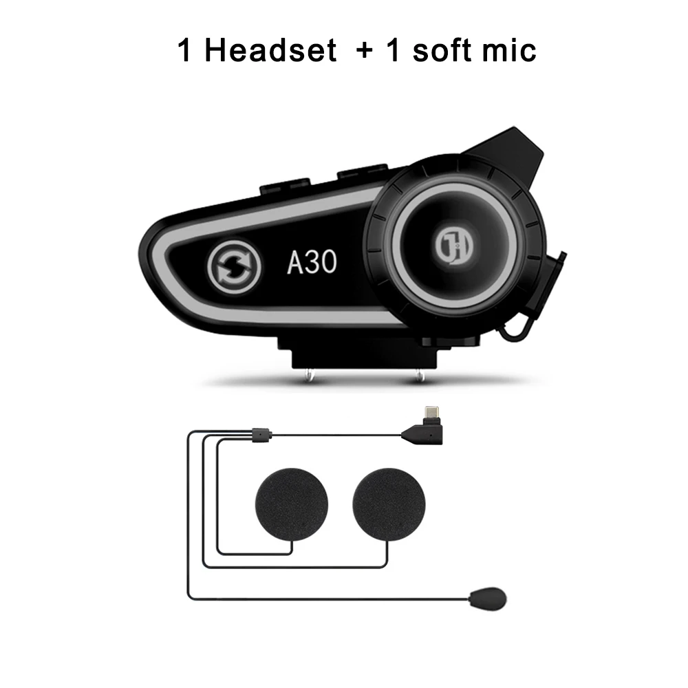 Motorcycle Helmet Bluetooth Headset Waterproof Bluetooth 2 Helmet