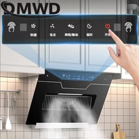 DMWD Household Range Hood Side Suction Mini Range Hood Kitchen Oil Smoke Cleaner Exhauster Lampblack Machine Ventilator 220V 2