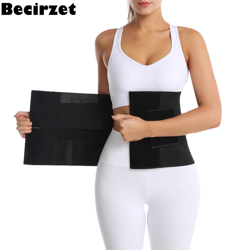 

Sweat Waist Trainer Slimming Belly Belt Women Body Shaper Modeling Straps Shapewear Reduction Girdle Fat Burning Fitness Binders
