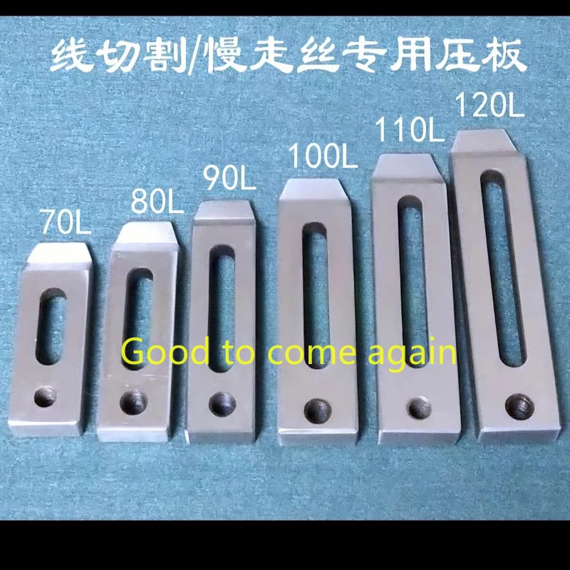 WEDM clamp tool CNC wire EDM machine stainless jig holder stainless steel M8 M10 slow wire machine pressure plate 1pcs
