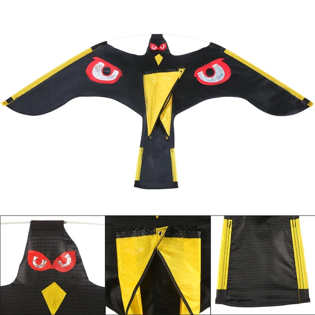 3 db Emuláció Repülő Hawk Kite Madara Scarer Drive Bird Madárriasztó A Kerti Madárijesztő Udvari Madárcsökkentő Számára - Image 5