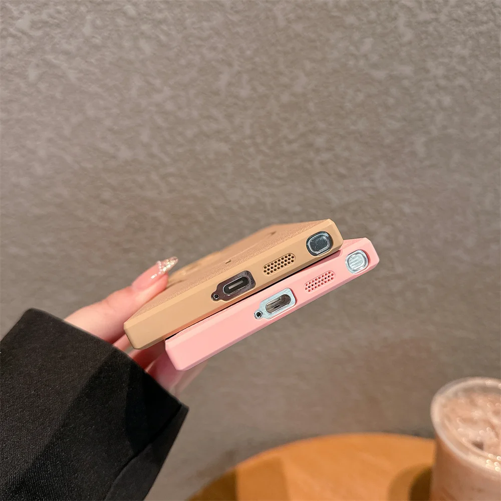 Luxury Leather Matte Magnetic Case with Magsafe Wireless Charging & Shockproof Protection