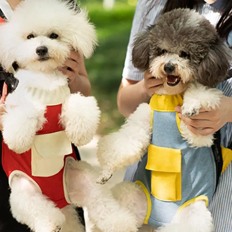 Cats dogs Backpack Carrier pets Adjustable Carrier Bag With Legs Out Small Puppy Accessories Portable Pet Supplies for Traveling