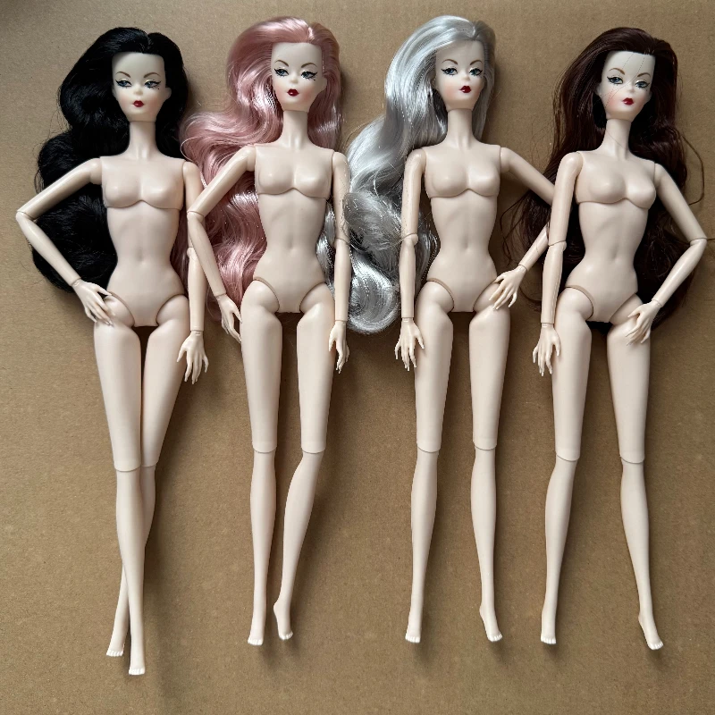 1/6 Supermodel Puppe 32 cm hohe Mädchenpuppe mit Make-up-Kopf für Dress Up-Spielzeugzubehör – Detail 4