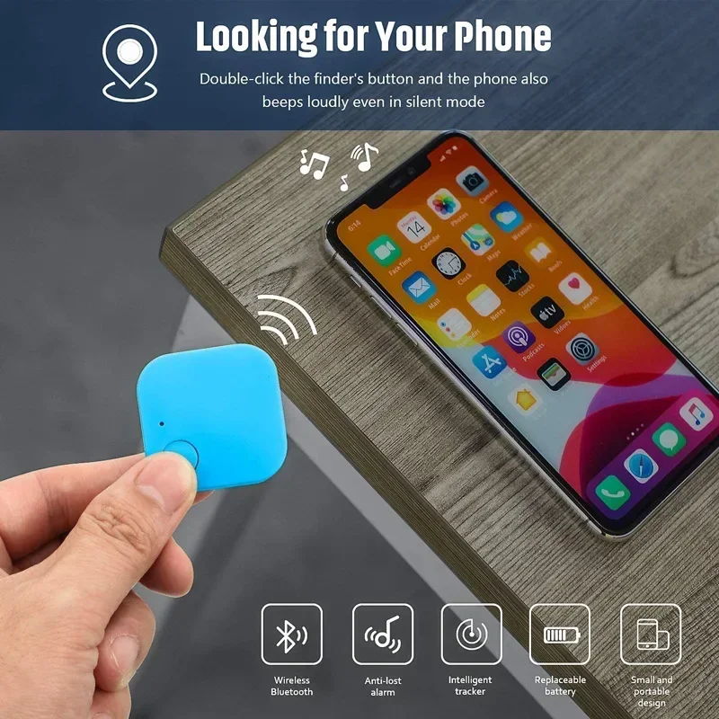 Wireless Mini Anti Lost Keyfinder Wallet Pet Tracker Smart Beeping Remote Locator Keychain Tracer Key Finder Pet Gps Locator