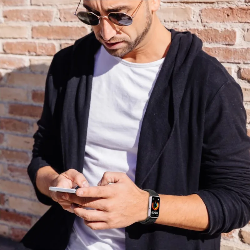 Braided Sport Magnetic Strap - Elastic Smartwatch Bracelet