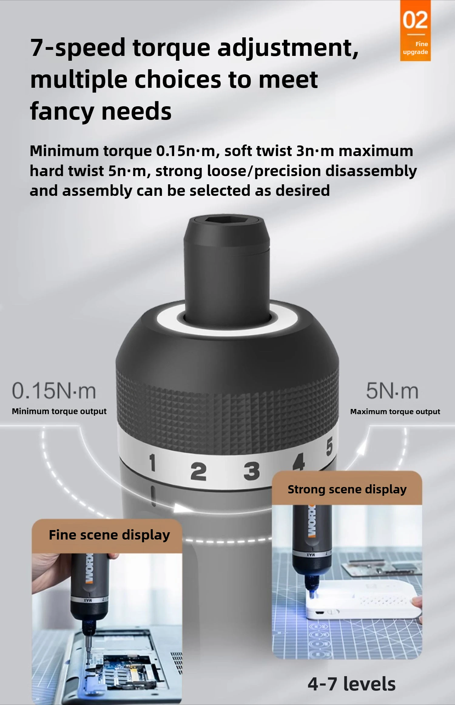 Șurubelniță electrică fără fir WORX 4V