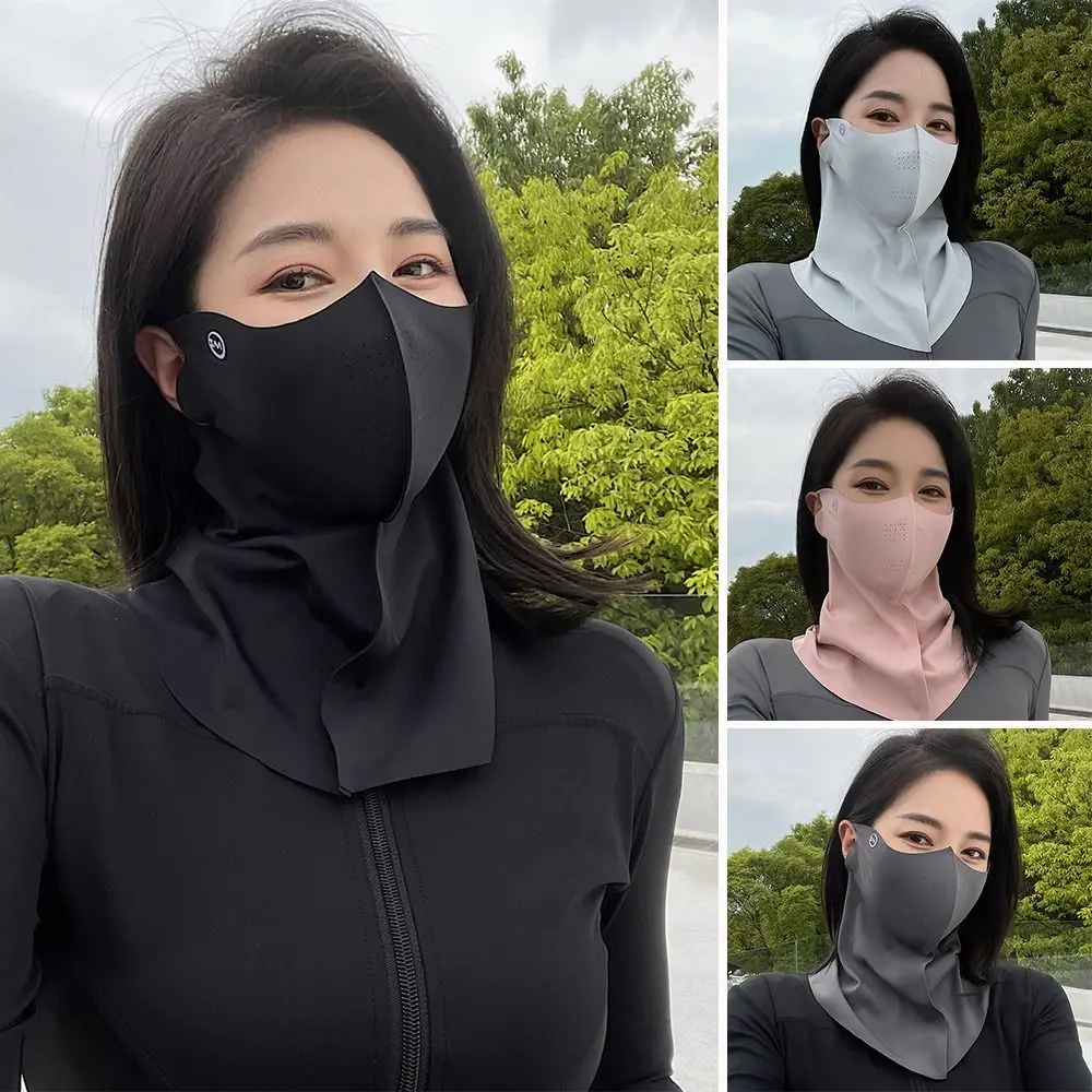 Outdoor Women Face Mask Sunscreen Anti-UV
