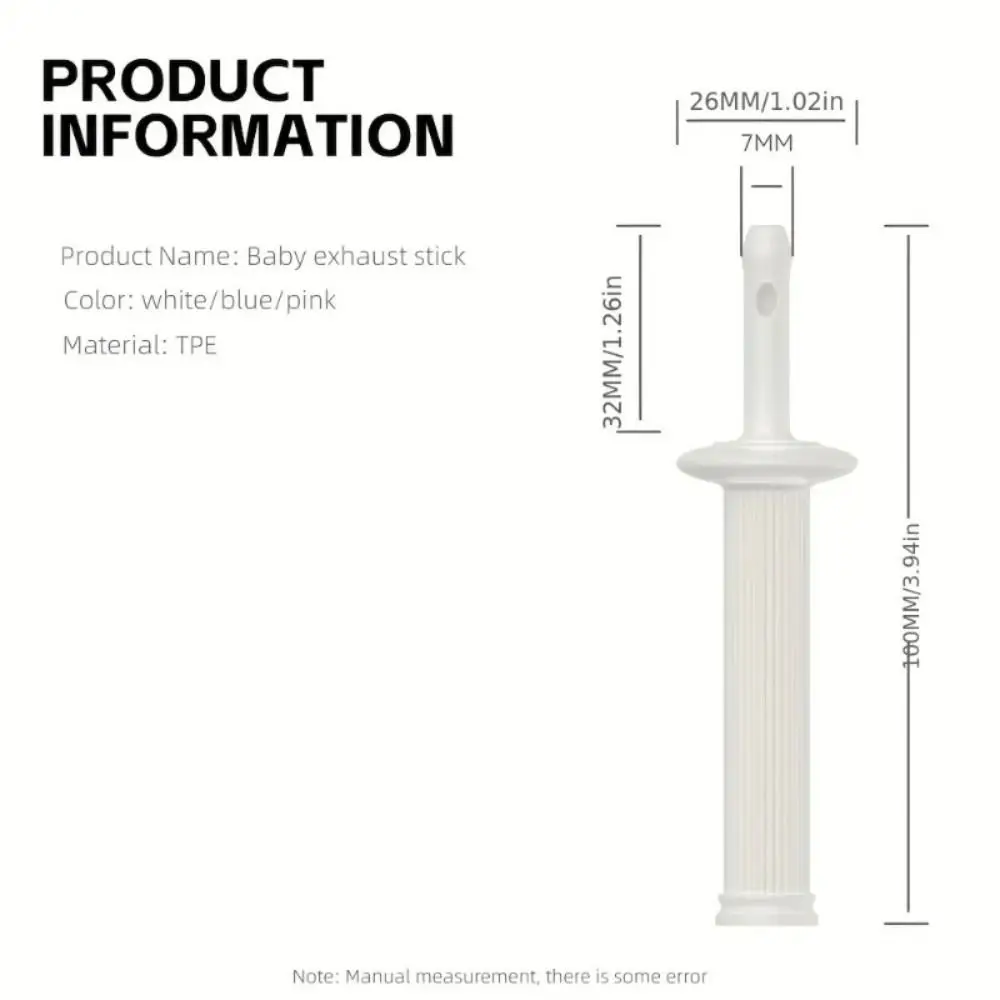 BPA Free Baby Exhaust Rod for Colic Relief